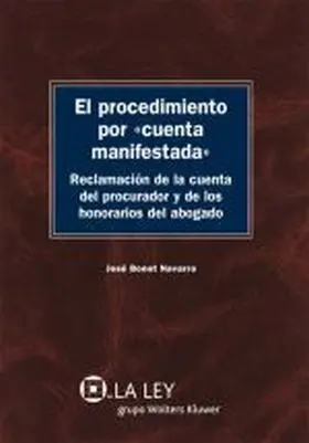 El Procedimiento por «Cuenta Manifestada»