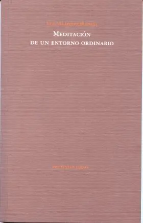 * Meditacion de un Entorno Ordinario Pt-1027