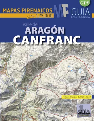 Valle de Aragon - Canfranc - Mapas Pirenaicos (1:2