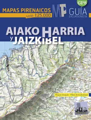 Aiako Harria y Jaizkibel 1:25. 000 -Mapa Pirenaico