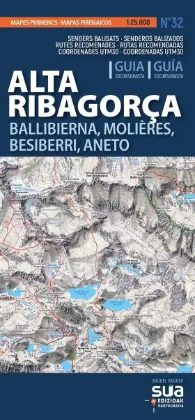 Alta RibagorA - Mapas Pirenai