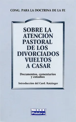 Sobre la Atencion Pastoral de los Divorciados Vuel