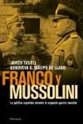 Franco y Mussolini. Politica Española