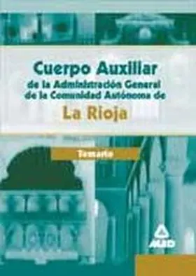 Cuerpo Auxiliar Administracion General Rioja