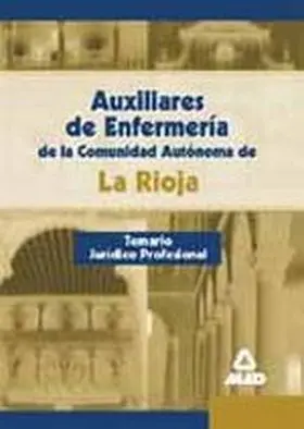 Auxiliar de Enfermeria Temario Juridico (Rioja)