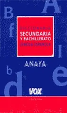 Diccionario Secundaria y Bachillerato Lengua