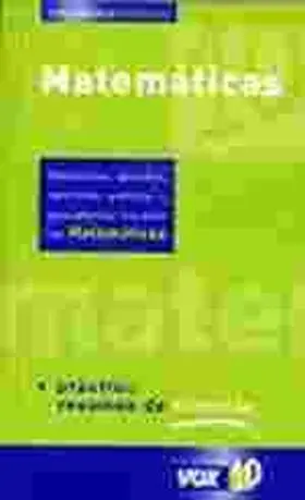Diccionario Esencial de Matematicas