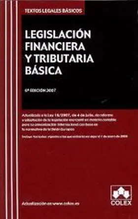 Legislacion Financiera y Tributaria Basica