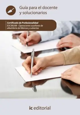 Operaciones Auxiliares de Albañiler­a de Fabricas