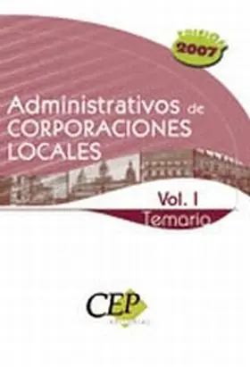 Temario Vol. 1 Administrativos