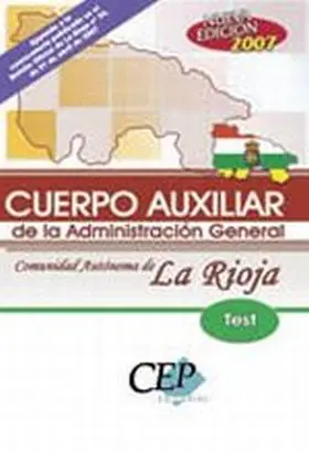 Auxiliar Administracion Rioja Test 2007