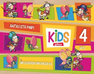 Kids Giltza 4 Urte Hirugarren Hiruhilekoa