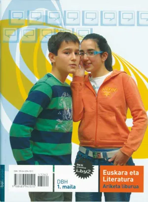 Euskara Eta Literatura Dbh 1 - Ariketa Liburua