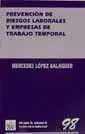 Prevencion de Riesgos Laborales y Empresas de Trab