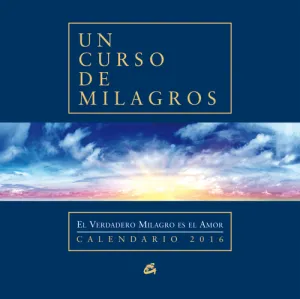 Calendario 2016 un Curso de Milagros