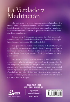 La Verdadera Meditacion