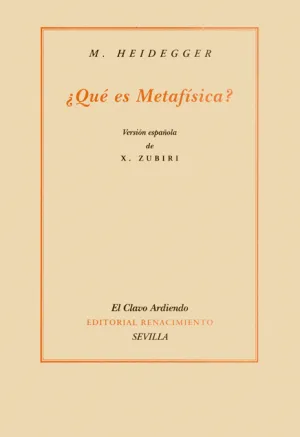 Que Es Metafisica
