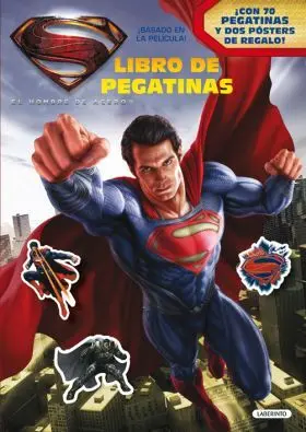 El Hombre de Acero. Libro de Pegatinas