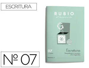 Rubio - Cuaderno Escritura 07