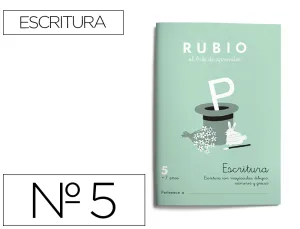 Rubio - Cuaderno Escritura 5