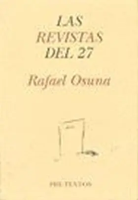 Revistas Españolas del 27, las