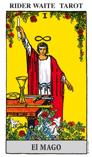 Cartas de Tarot Rider Waite Amarillo
