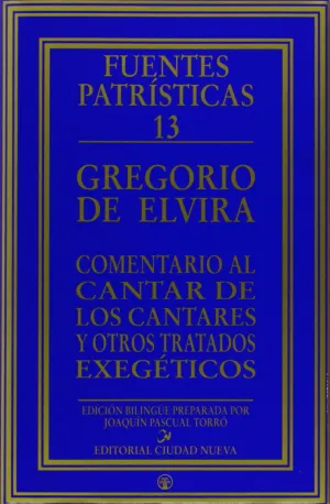 Comentario Al Cantar de los Cantares