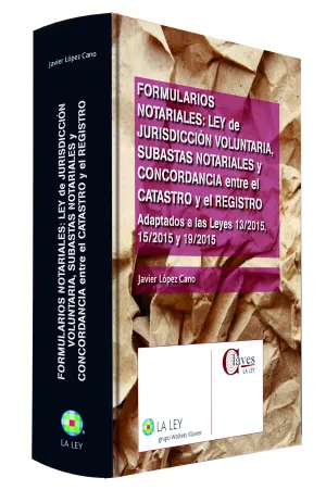 Formularios Notariales: Ley de Jurisdiccion Volunt