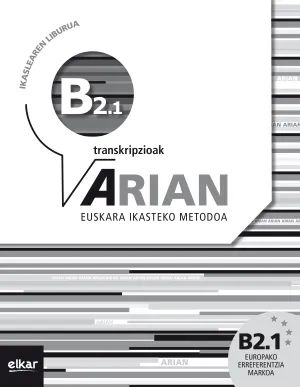 Arian B2. 1 Ikaslearen Liburua (+Cd) (+Erantzunak)