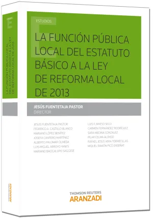 Funcion Publica Local del Estatuto Basico a la Ley