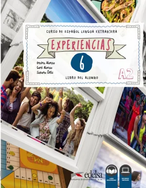 Experiencias 6 (Nivel A2) - Libro del Alumno