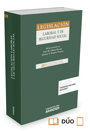 Legislacion Laboral y de Seguridad Social 2015 23º Edic