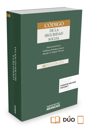 Codigo de la Seguridad Social 2015 20 Ed,