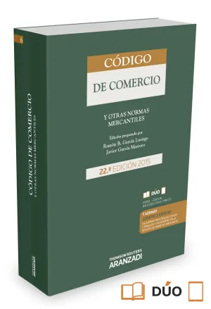 Codigo de Comercio 2015 y Otras Normas Mercantiles