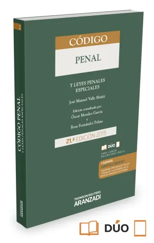 Codigo Penal 2015 y Leyes Especiales 21 Ed.