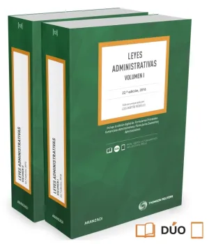 Leyes Administrativas (2 Vols. ) 22 Ed. 2016