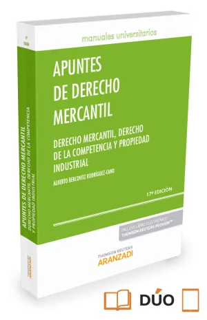 Apuntes de Derecho Mercantil (Papel + E-Book)