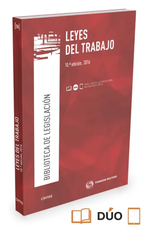 Leyes del Trabajo 10 Ed. 2016