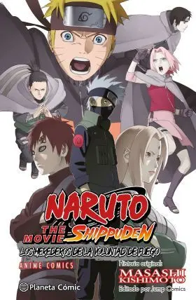 Naruto Shippuden Anime Comic los Herederos de la Voluntad de Fueg