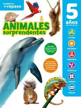 Cuaderno Tematico Luminiscente 5 Años Animales Sor