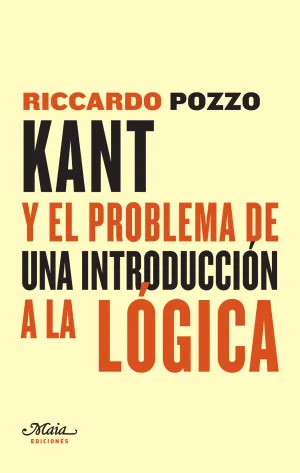 Kant y el Problema de una Introduccion a la Logica