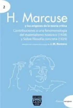 H. Marcuse y los Origenes de la Teoria Critica