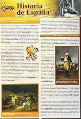 Historia de España, 2 Bachillerato