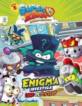 Libro de Stickers Superzings Series 3 - España