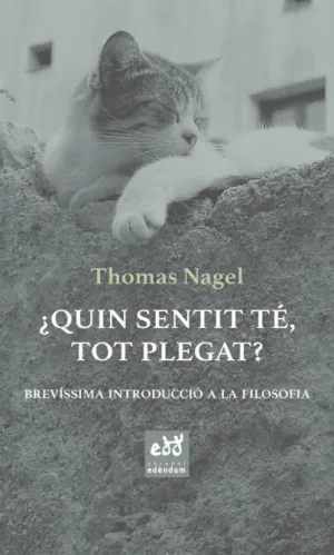 ¿Quin Sentit Té, Tot Plegat?