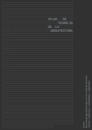Atlas de Teoría(S) de la Arquitectura
