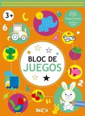 Bloc de Juegos +3 Naranja