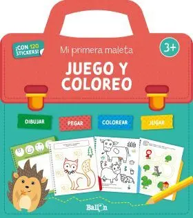 Mi Primera Maleta de Actividades - Juego y Coloreo +3