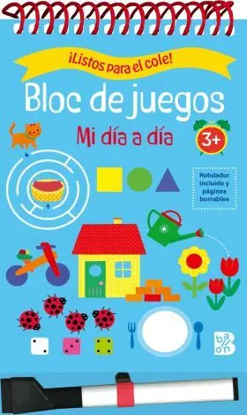 Listos para el Cole Bloc de Juegos mi Dia a Dia +3