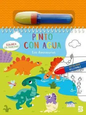 Pinto con Agua los Dinosaurios